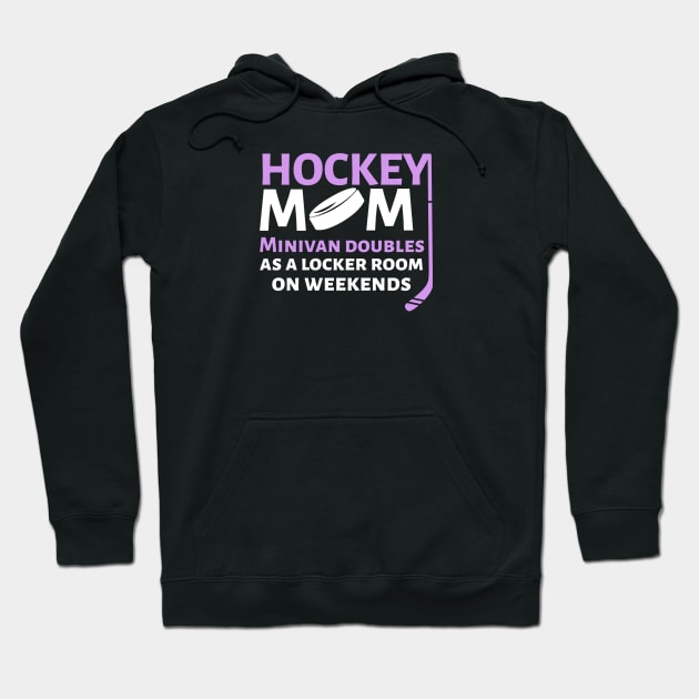 FUNNY HOCKEY / HOCKEY MOM Hoodie by DB Teez and More